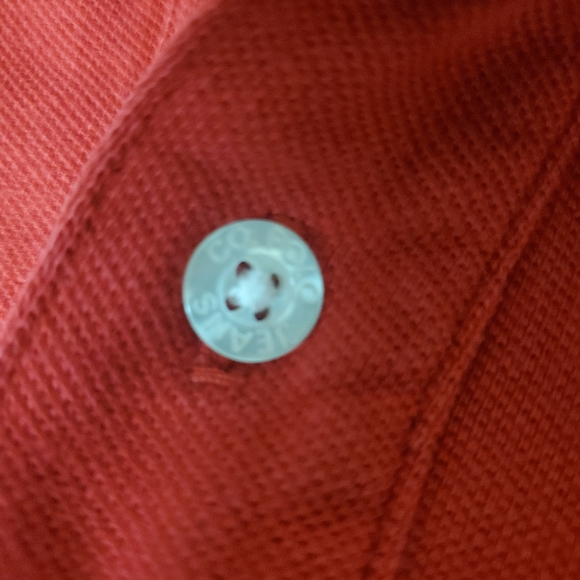 Vintage Polo Jeans Co Red Short Sleeve Polo Shirt Men's Size XL USA 100% Cotton - Picture 4 of 9